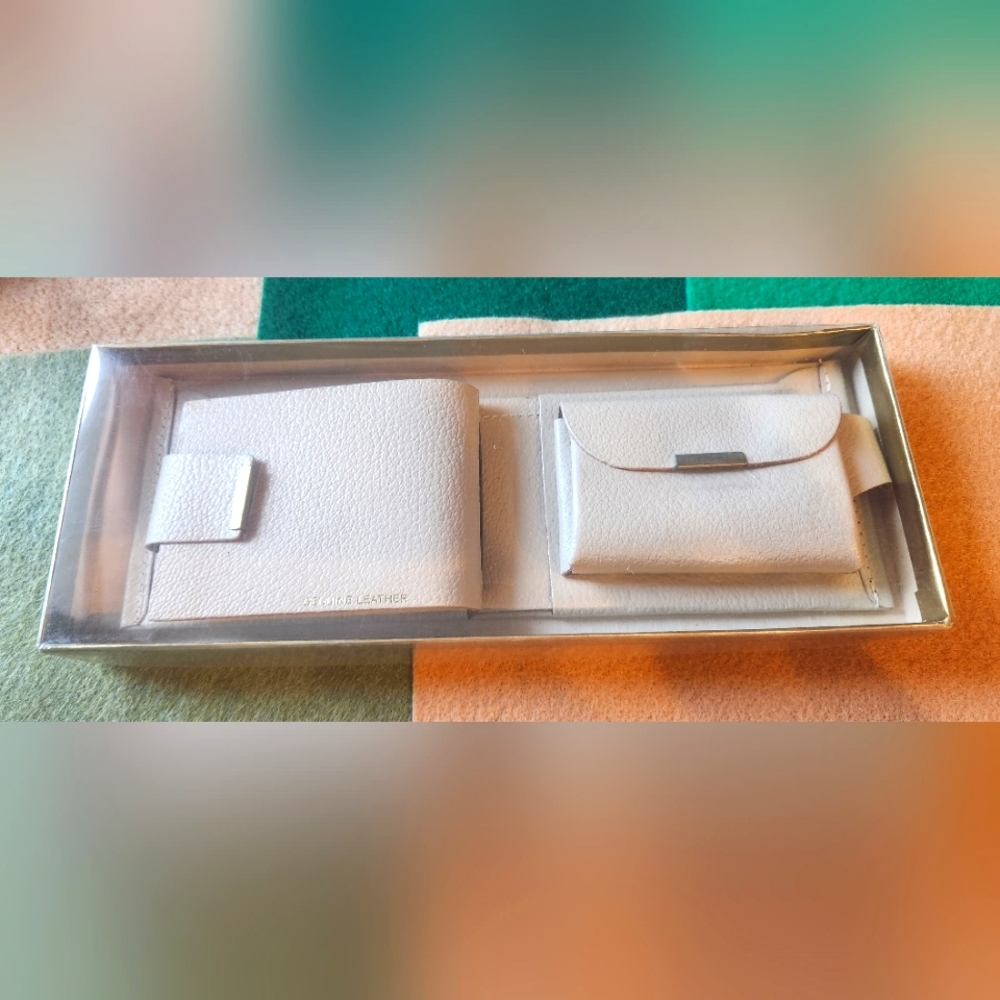Vintage Bill Fold Wallet, Sold at Vincent Drug, Still In Orginal Box